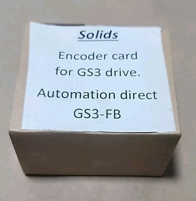NEW AutomationDirect GS3-FB