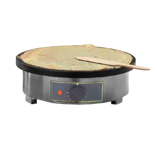 Equipex 400FE 15 3/4" Single Crepe Maker w/ Cast Iron Plate, 240v/1ph