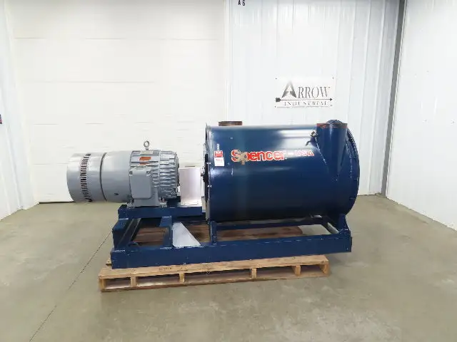 Used SPENCER _UNKNOWN_ Centrifugal Blowers Indiana US | Arrow Industrial #1366374