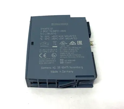 Used SIEMENS SIMATIC ET 200SP DIGITAL OUTPUT MODULE DQ 8X 24V DC Input / Output Modules Michigan US | Maverick Industrial Sales #1091037