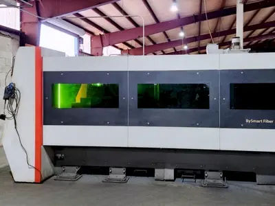Used 2017 BYSTRONIC BYSMART 3015 FIBER Laser Cutters | Machine Factory Outlet #1267102