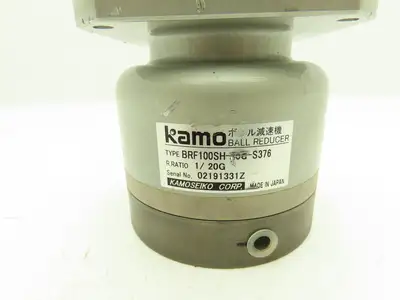 Kamoseiko BRF100SH-20G-S376 Kamo Zero-Backlash 20:1 Ball Reducer Frame 100