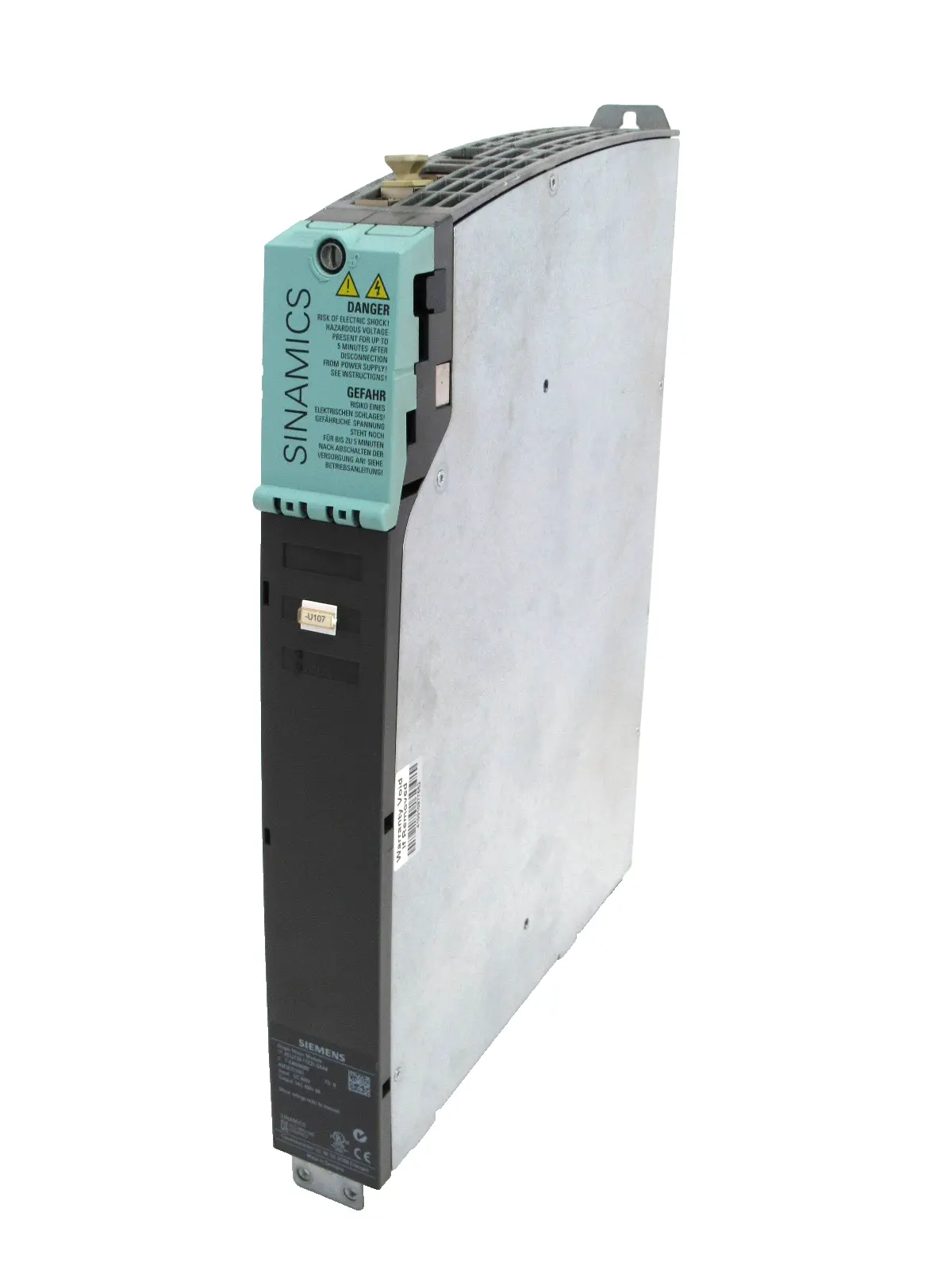 REFURBISHED SIEMENS 6SL3120-1TE21-0AA4 SERVO DRIVE 6SL31201TE210AA4