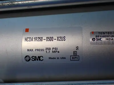 Smc  250psi Pneumatic Cylinders.