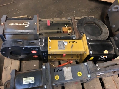 6" DSS Valves  Pneumatic Knife Gate Valve, New Storeroom Spare