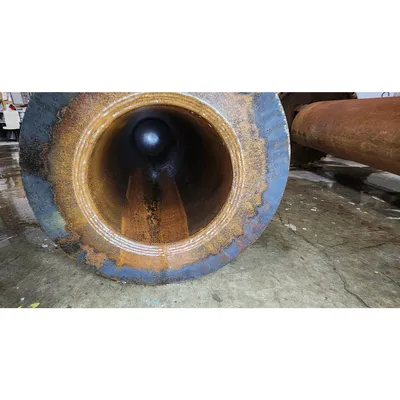 Used Ametek Whitlock 24" Dia X 10'-6" Chlorine / Helium Gas Vaporizer Exchanger