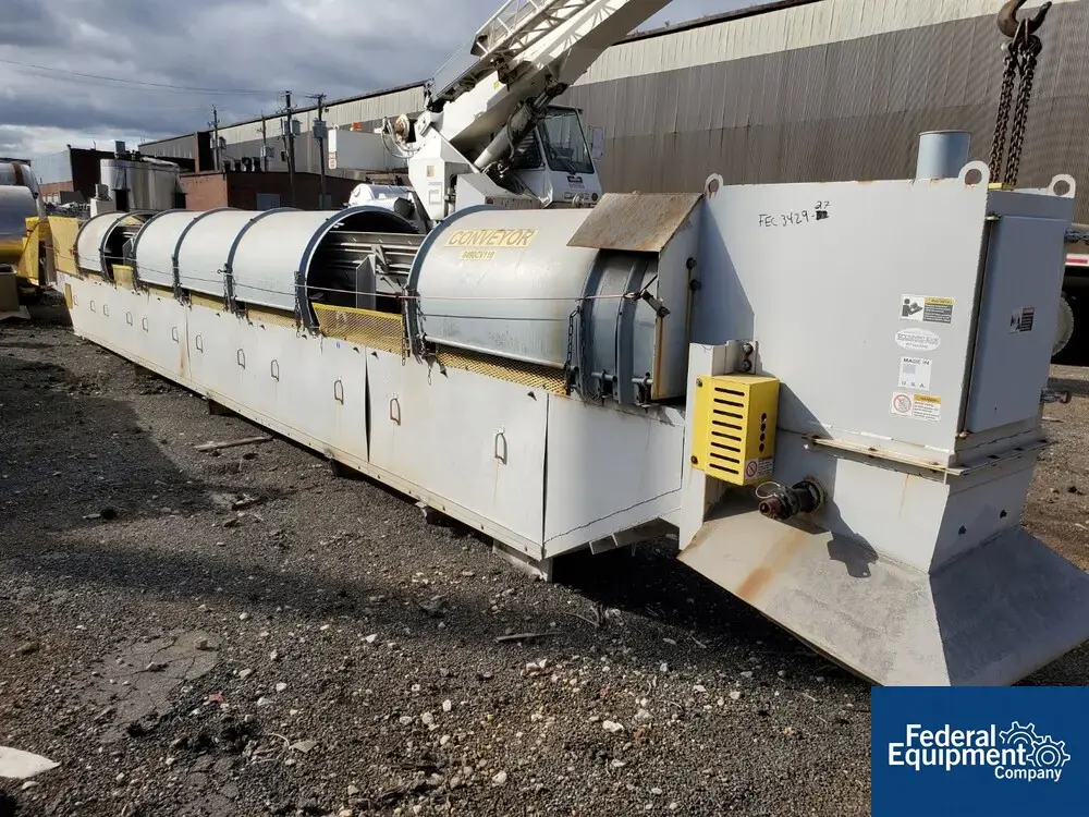 USED Innovative Processing Solutions 40' Innovative Processing Solutions Belt Conveyor, 5 HP