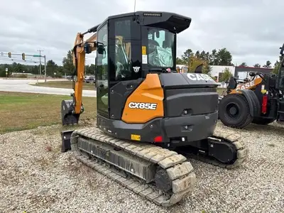 New | in-Stock 2026 CASE CX85E Crawler Excavators - Mini New Hampshire US | Beauregard Equipment #1511229