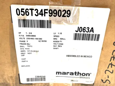 USED MARATHON V V D 56T34F99029 K, 056T34F99029