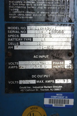 USED GOULD GFC12-450S1