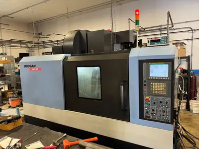 Used 2009 DOOSAN DNM 500 Vertical Machining Centers Illinois US | Aucto #1424227