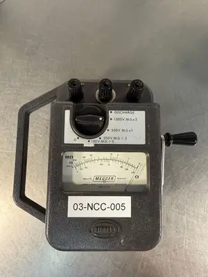 James G. Biddle 21159 Major Megger Tester (3.2.5)