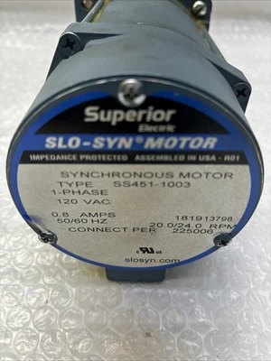 USED SUPERIOR ELECTRIC SS451-1003