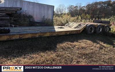Used 2003 WITZCO CHALLENGER Lowboy Trailers North Carolina US | Proxy Equipment #1380480