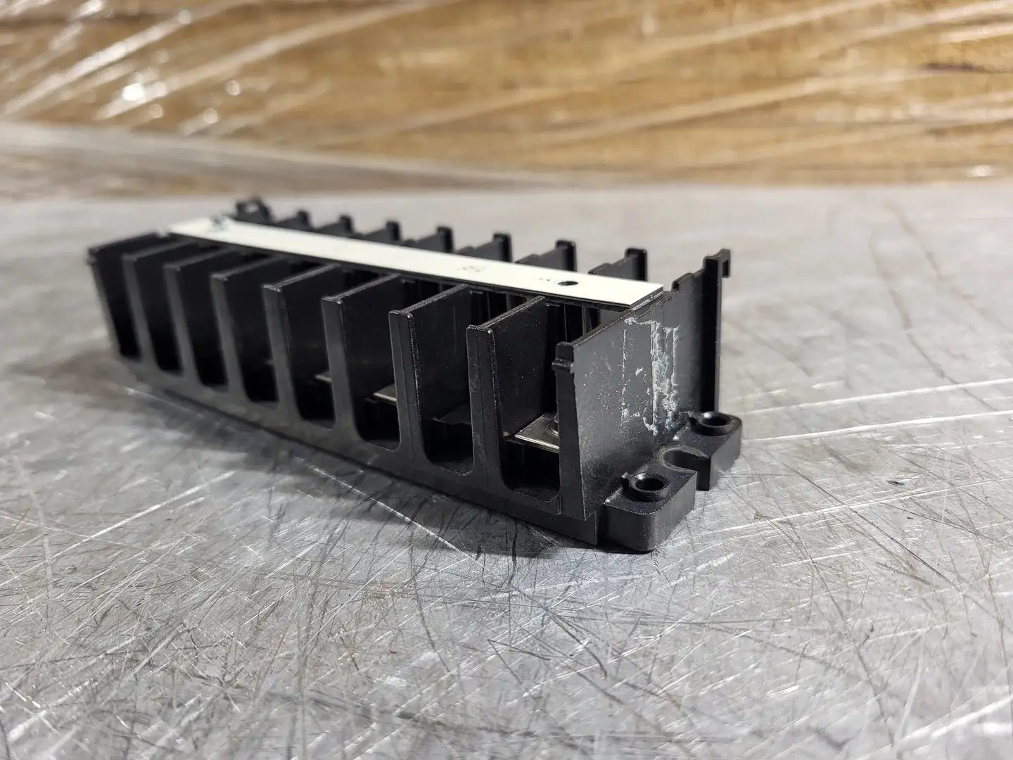 75 Amp Panel Mounted Terminal Block 2 Row 8 Position
