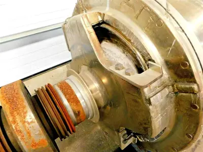 Bird 32 x 50 solid bowl rotating assembly only, SS.