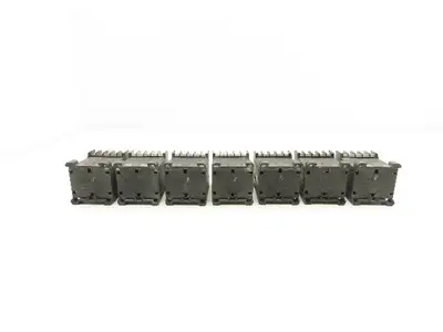 Siemens 3TF2001-0DB4 Contactor 400V 4kW 24VDC Coil 3 Pole Size S00 1NC Lot Of 7