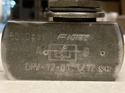 Used HYDAC DRV-12-01.1/12 SM Pump & Valve Parts | Surplus Asset Holdings #1219265