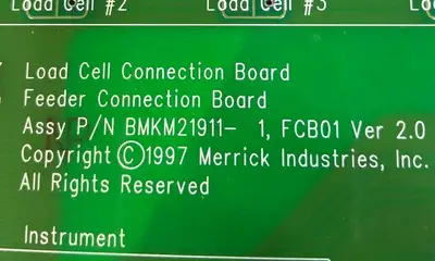 Merrick BMKM21911-1 Circuit Board Loc3E19