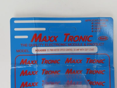 New | in-Stock Maxx Tronic MXA089 Variable Speed Drives California US | ANACAPA EQUIPMENT BROKERS, INC #1299964