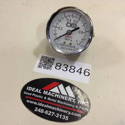 Used CKD CORP G59D-8-PK10-P8 Universal Pressure Meters Michigan US | Ideal Machinery #782489
