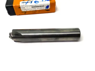 USED HERTEL CORNER ROUNDING END MILL 3/4" DIA, 4 FLUTE, SOLID CARBIDE