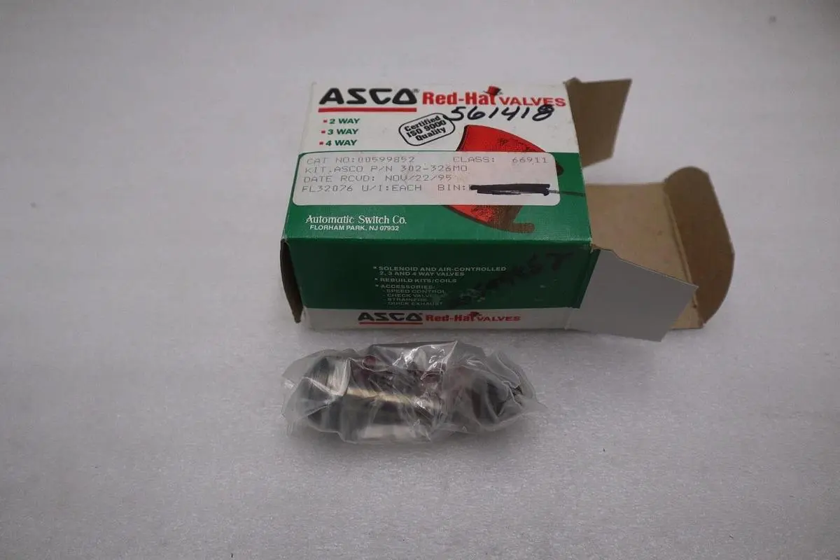 NEW ASCO 302326-MO/ 302-326MO REBUILD KIT 8210 AC VALVE PART STOCK G821A