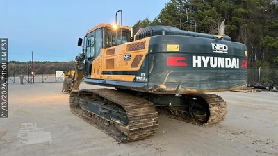Used 2023 HYUNDAI HX350AL Crawler Excavators North Carolina US | National Equipment Dealers #1422326