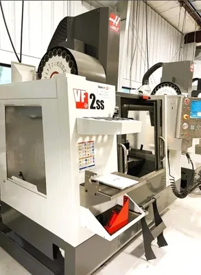 HAAS VF-2SS 5-Axis with HAAS T5C 5-Axis Rotary Table Vertical Machining Centers (5-Axis or More) | Bayou Machinery (6)