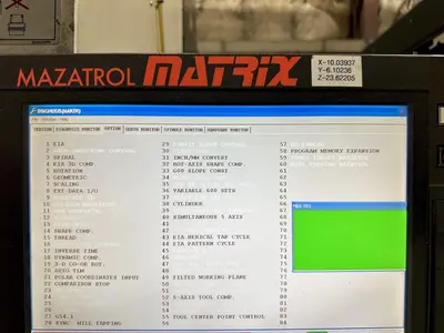 2007 MAZAK VARIAXIS 500-5X II 5-Axis+ Vertical Machining Centers | Toolquip, Inc. (8)