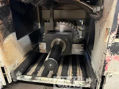 USED MEREEN JOHNSON 312DC/SR-J GANG RIP SAW WITH HYDRAULIC INFEED