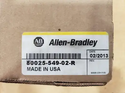 NEW 2013 ALLEN-BRADLEY 80025-549-02-R