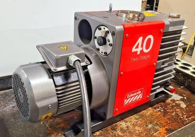 Edwards E2M40FF 40 Rotary Vane Dual Two Stage Vacuum Pump