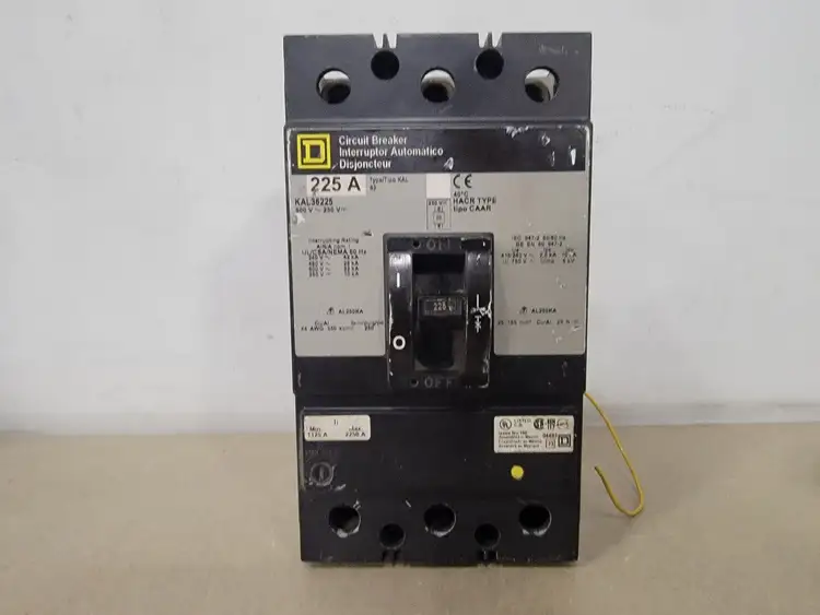 Used SQUARE D KAL36225 Switchgears British Columbia CA | Lenmark #409360