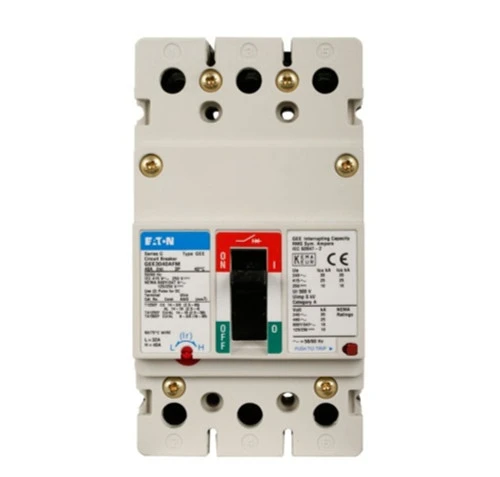 Eaton GEE3063AFM Circuit Breaker, 3-Pole, 63A, 600Y/347 Vac [New]