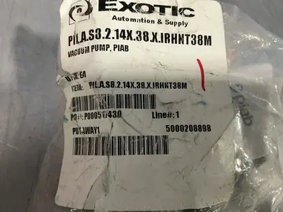 Used PIAB PILA.S3.2.14X.38.X.IRHNT38M Pumps Ohio US | HGR 24 #1545802