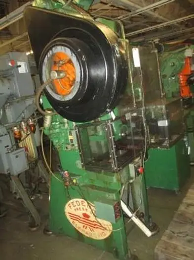 1672-230 Federal 22 Ton HIGH SPEED OBI Single Crank Power Press, Model 22T