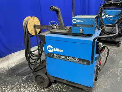 Used MILLER SHOPMASTER 300 AC/DC Arc Welders Ohio US | HGR 24 #1411953