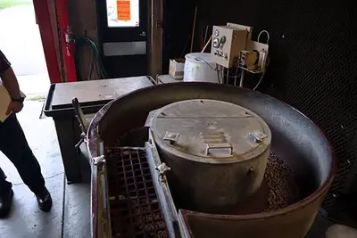 USED ROTO-FINISH 10 CUBIC FEET