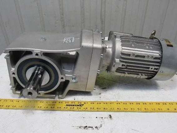 Nord SK 92772.1V-90LH/4 21.14:1 Ratio 81.5RPM 265/460V 50/60Hz LH Gear Motor