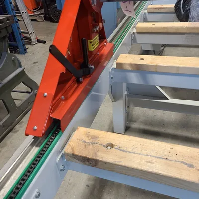 Wood Wizz Flatbed Surfacing and Finishing Machine