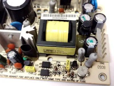 USED MEAN WELL POWER SUPPLY CIRCUIT BOARD
