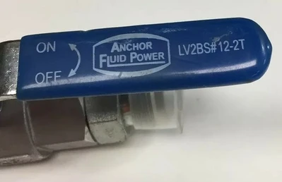 NEW Anchor Fluid Power LV2BS#12-2T
