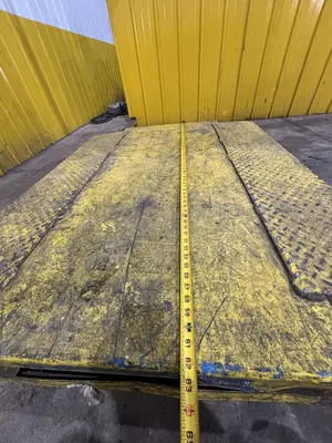 2,500 LBS 48" X 58" BISHAMON ELECTRIC PLATFORM LIFT TABLE: STOCK #23434
