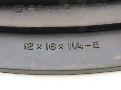 Topog-E 12x16x1 1/4-E Series 180 Boiler Elliptical Manway Gasket Lot of 5