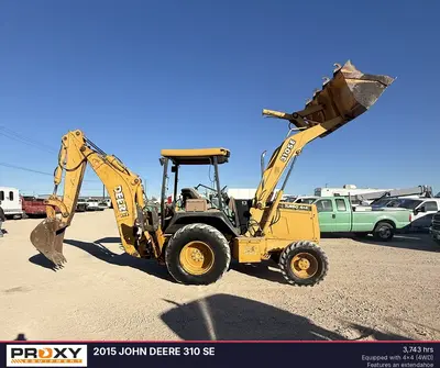 Used 2015 JOHN DEERE 310 SE Backhoe Loaders Texas US | Proxy Equipment #1381319