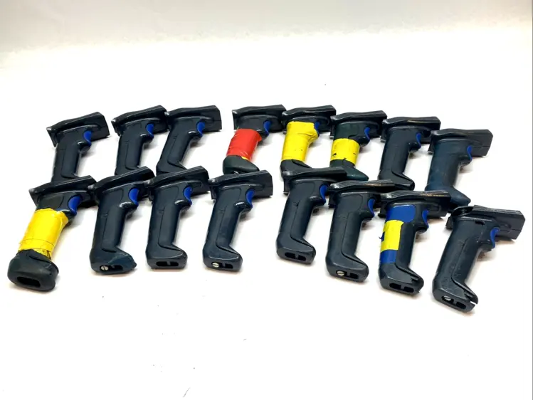 Used HONEYWELL INTERMEC SCAN HANDLE CK70 CK71 MOBILE LOT OF 16 Barcode Scanners Michigan US | Maverick Industrial Sales #1092122