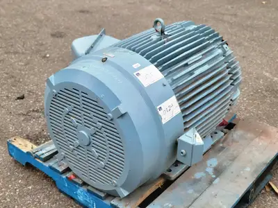 125 hp, 460 volts, 3565 rpm, 444TS Electric Motor