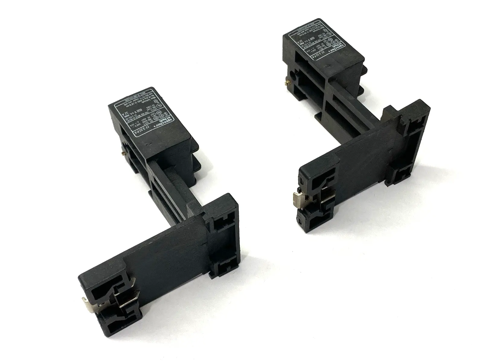 USED SPRECHER + SCHUH OVERLOAD RELAY SOCKET LOT OF 2