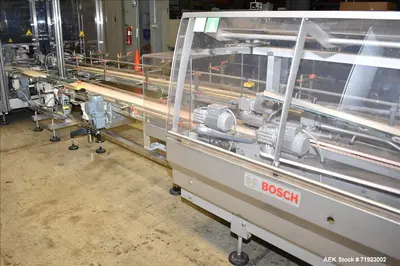 Used BOSCH TTF Cartoner Trisealer - Triseal Carton Former Illinois US | Aaron Equipment #86999